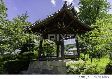 橘寺　鐘楼　奈良県明日香村 70261805