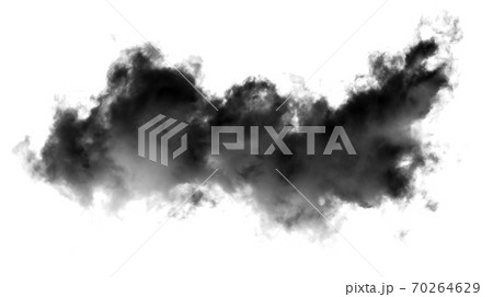 white cloud Isolated on white background,Smoke Textured,brush effect 70264629