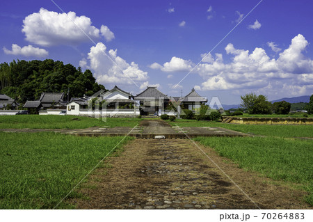 弘福寺　川原寺跡　奈良県明日香村 70264883
