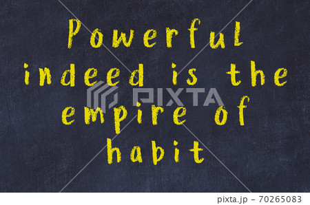 Chalk wise inscription on black chalkboard Chalk wise inscription on black chalkboard 70265083