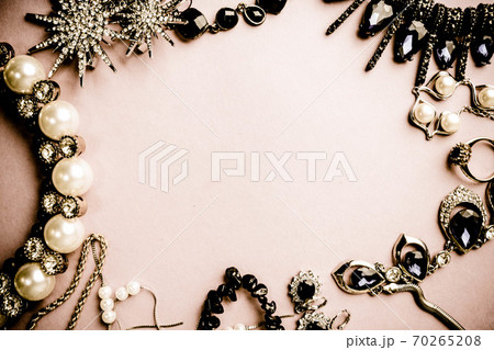 Beautiful precious shiny jewelery trendy glamorous Beautiful precious shiny jewelery trendy glamorous 70265208