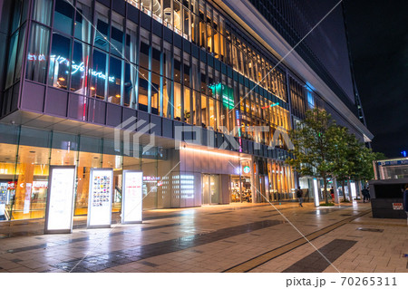 《愛知県》名古屋駅前・都市夜景 《愛知県》名古屋駅前・都市夜景 70265311