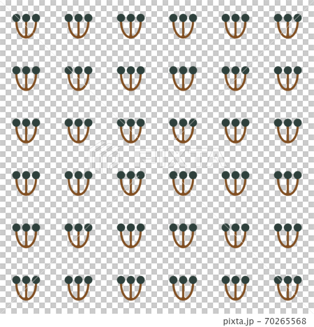 植物の実のパターンイラスト 70265568