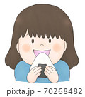 女の子（おにぎり） 70268482