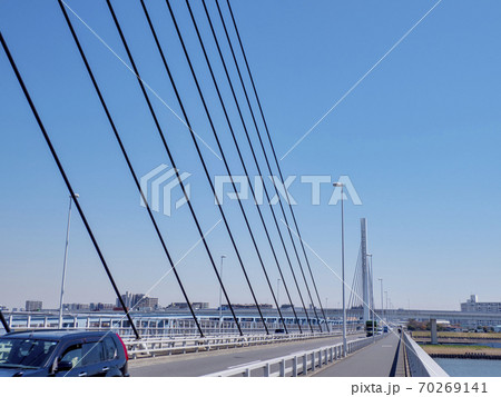 清砂大橋(荒川・中川)(江東区・江戸川区) 70269141