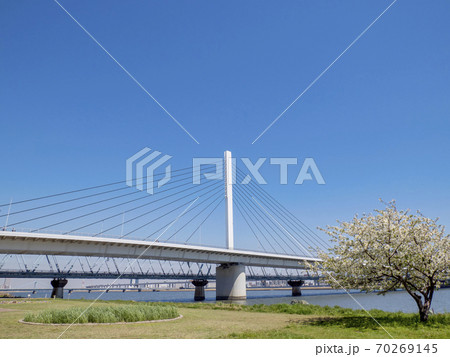 清砂大橋(荒川・中川)(江東区・江戸川区) 70269145