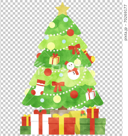 水彩画「クリスマス人形」 0_40f37885e4af88058d06cb1a4557
