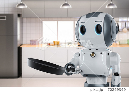 chef robot cooking 70269349