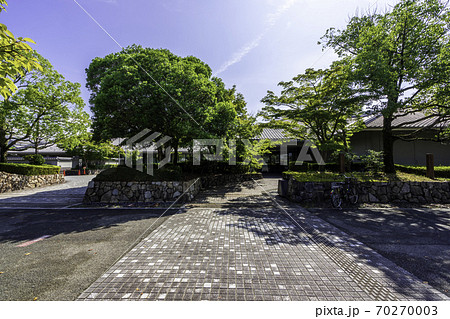 藤原京跡 奈良文化財研究所 都城発掘調査部 奈良県橿原市の写真素材