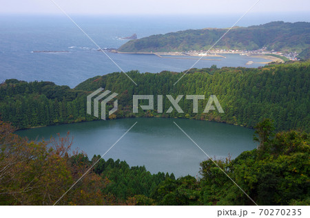 八望台から望む一ノ目潟 八望台から望む一ノ目潟 70270235