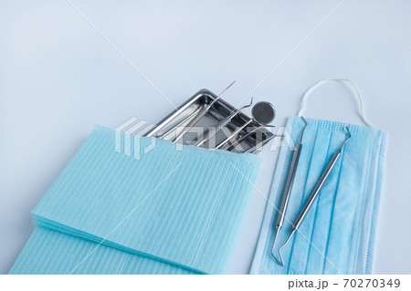 Group of tools and accessories for the dentist. Group of tools and accessories for the dentist. 70270349