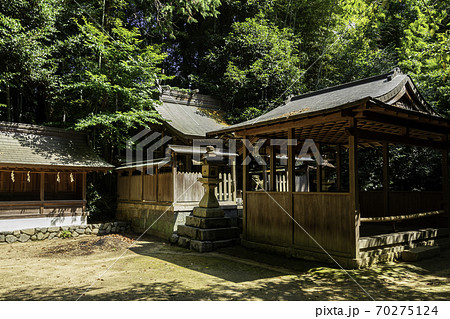飛鳥坐神社　飛鳥山口坐神社　奈良県明日香村 70275124
