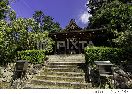 飛鳥坐神社 拝殿 奈良県明日香村 飛鳥坐神社 拝殿 奈良県明日香村 70275148