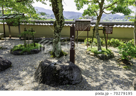 飛鳥寺　塔心礎跡　奈良県明日香村 70279195
