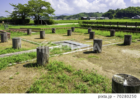 飛鳥水落遺跡　奈良県明日香村 70280250