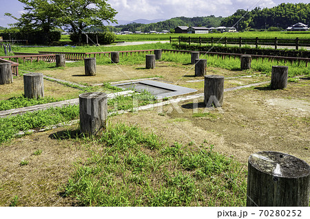 飛鳥水落遺跡　奈良県明日香村 70280252