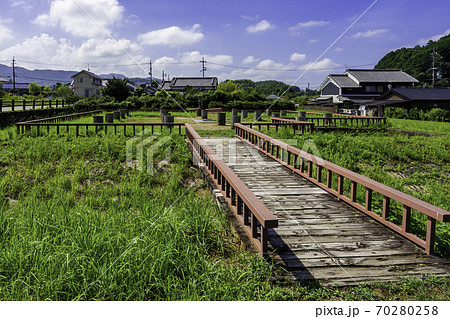 飛鳥水落遺跡　奈良県明日香村 70280258