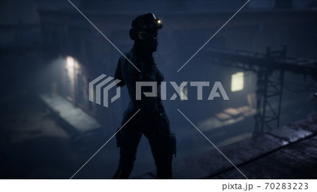 woman in the style of cyberpunk and postapocalypse woman in the style of cyberpunk and postapocalypse 70283223