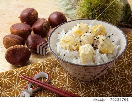 栗ご飯　 70283761