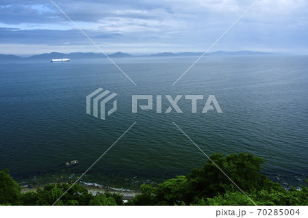 愛知県 西浦海岸からの三河湾 愛知県 西浦海岸からの三河湾 70285004