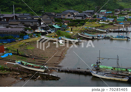 出雲崎の漁船 出雲崎の漁船 70285405