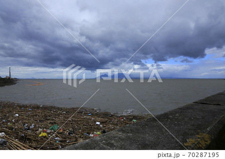 荒尾市　大島町　海岸、 70287195