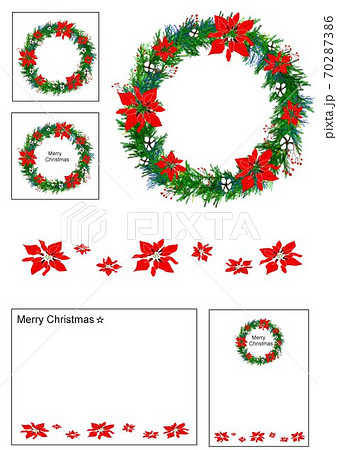 ライン クリスマス カード 定番でシンプルなクリスマスメッセージ文例