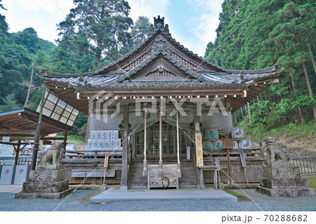 安志加茂神社 兵庫県姫路市安富町安志の写真素材 7026