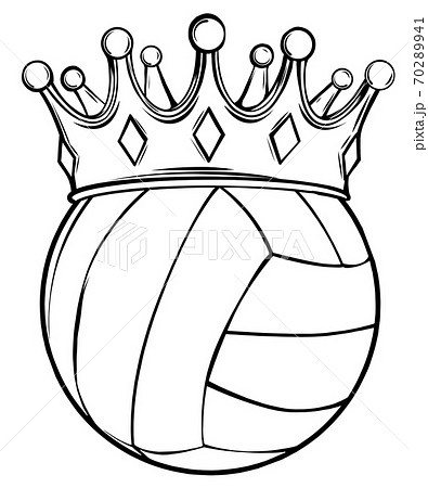 Volleyball Line Drawing Illustration In Various Poses Line Drawing Vector  Illustration Graphic Design Stock Illustration - Download Image Now - iStock