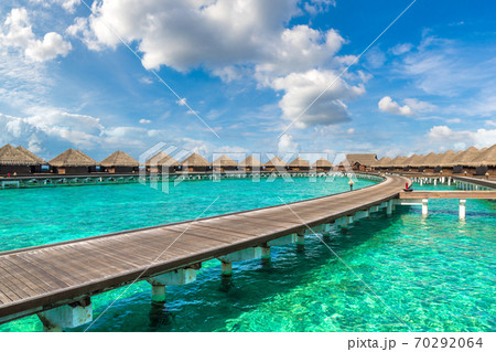 Water Villas (Bungalows) in the Maldives 70292064