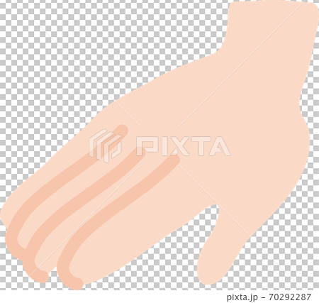 Hands facing down 70292287