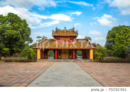 Minh Mang Tomb in Hue, Vietnam 70292361