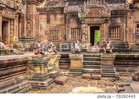 Banteay Srei temple in Angkor Wat 70292443