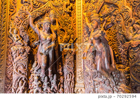 Sanctuary of Truth in Pattaya 70292594