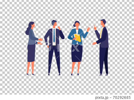 Image of a businessman to discuss 70292685