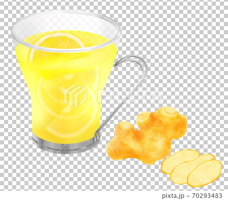 ホットレモネード　生姜 70293483