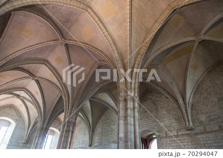 Papal palace in Avignon, France 70294047