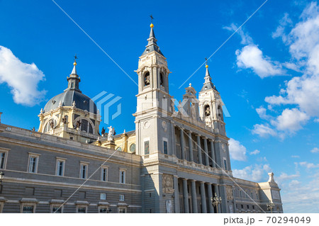Almudena cathedral in Madrid Almudena cathedral in Madrid 70294049