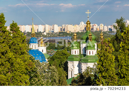Kiev and Vydubychi Monastery Kiev and Vydubychi Monastery 70294233