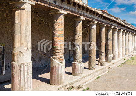 Pompeii city in Italy 70294301