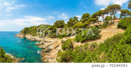 Costa Brava beach, ..Catalonia, Spain 70294561