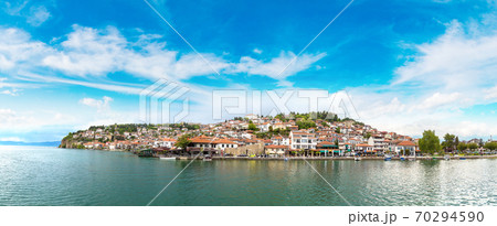 Panorama of Ohrid city 70294590