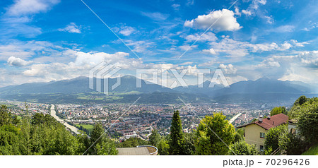 Panoramic view of Innsbruck Panoramic view of Innsbruck 70296426