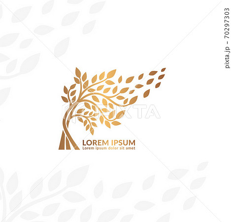 Abstract tree logo. Modern illustration.  70297303