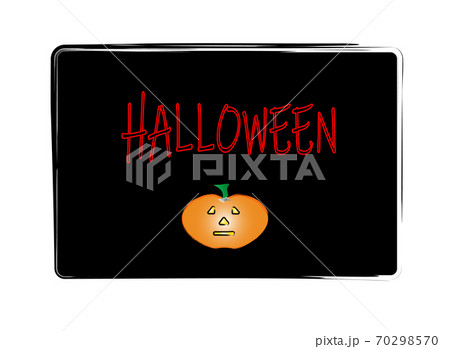 Halloween word on a black abstract background 70298570