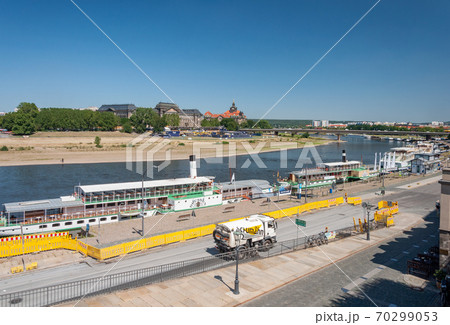 Elbe embankment in Dresden 70299053