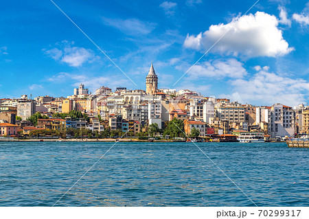 Galata Tower in Istanbul, Turkey Galata Tower in Istanbul, Turkey 70299317
