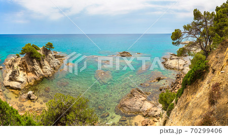 Costa Brava beach, ..Catalonia, Spain 70299406