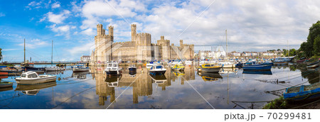 Caernarfon Castle in Wales Caernarfon Castle in Wales 70299481