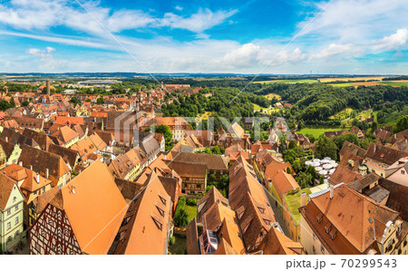 Panoramic view of Rothenburg 70299543